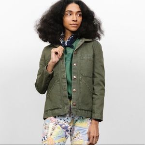 Carleen Triangle Pocket Jacket Sage Green Size S